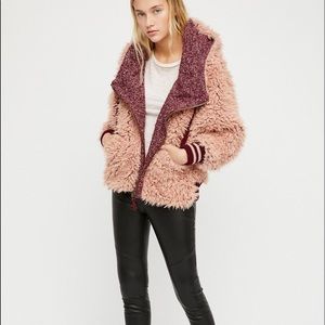 Free People Fluffy Dolman Jacket Women’s M/L